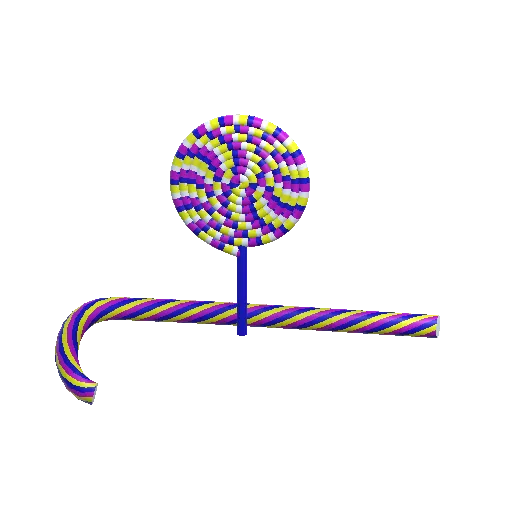Pio式魔法のほうき（第2世代・CandyCaneモデル）